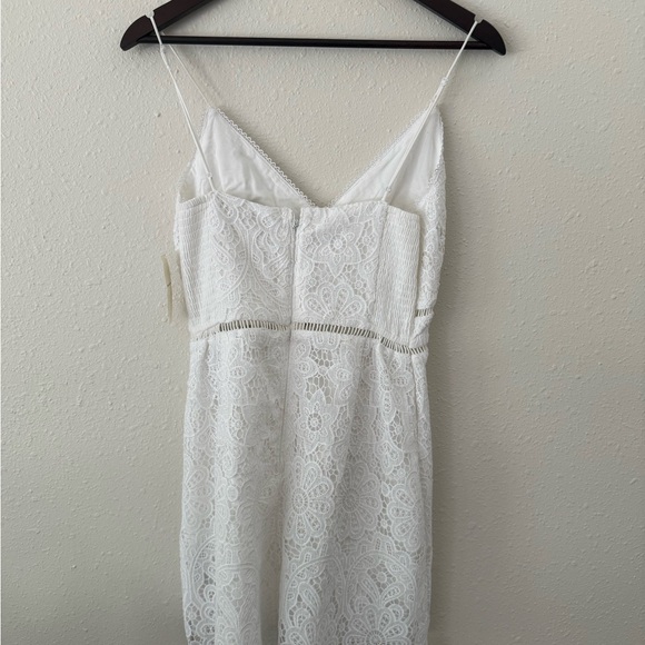 Abercrombie & Fitch White Lace Mini Dress - Picture 2 of 3